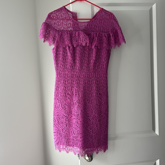 Trina Turk Copper Flower Dress - Picture 7 of 7